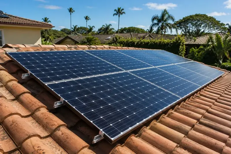Installation de panneaux solaires à Cogolin